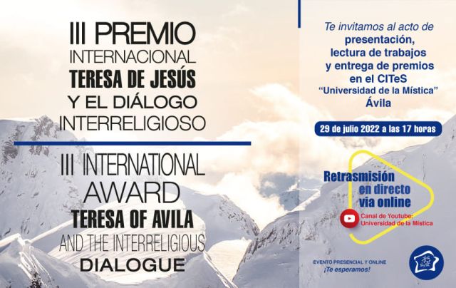 III Premio Internacional Teresa de Jesús y el Diálogo Interreligioso