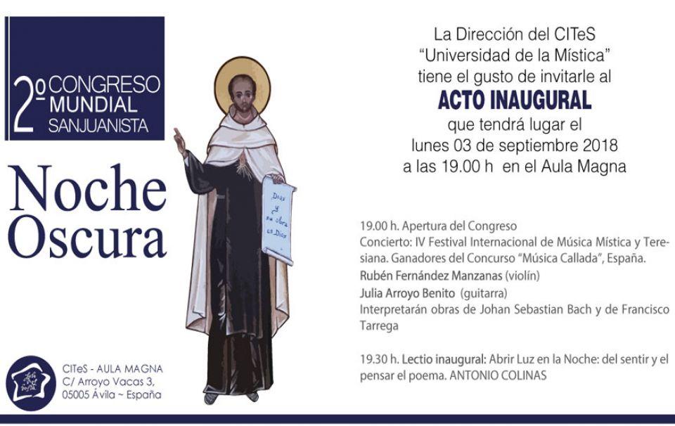 Invitación Acto Inaugural Congreso